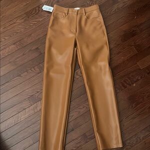 Aritzia Wilfred Melina Faux Leather Pants